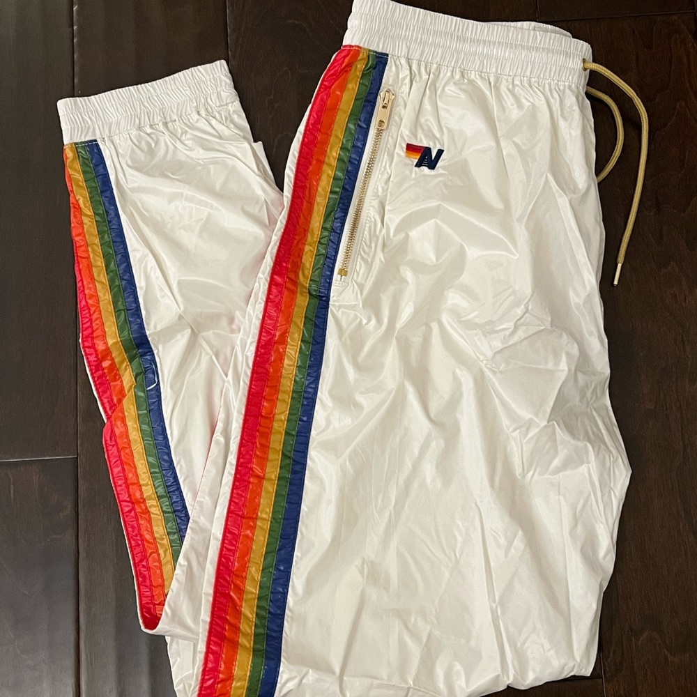 Aviator Nation Women’s 5 Stripe Windbreaker Pant